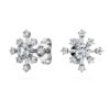 Galaxy-øreringe med laboratoriedyrkede diamanter, 0,5 ct i alt, runde, 14K hvidguld Galaxy-øreringe med laboratoriedyrkede diamanter, 0,5 ct i alt, runde, 14K hvidguld
