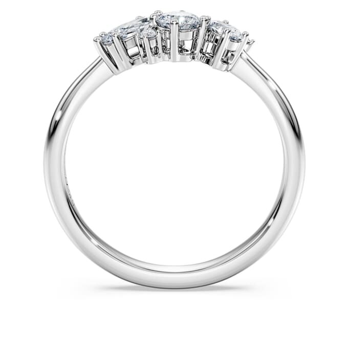Galaxy-ring med laboratoriefremstillede diamanter, 0,43 ct i alt, blandede former, sterlingsølv Galaxy-ring med laboratoriefremstillede diamanter, 0,43 ct i alt, blandede former, sterlingsølv