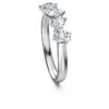Galaxy Ring med laboratoriefremstillede diamanter, 1 ct i alt, blandede former, 14K hvidguld Galaxy Ring med laboratoriefremstillede diamanter, 1 ct i alt, blandede former, 14K hvidguld