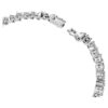Galaxy Tennis-armbånd med laboratoriedyrkede diamanter, 5 ct i alt, blandede former, 14K hvidguld