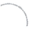 Galaxy tennis-halskæde med laboratoriefremstillede diamanter, 47,27 ct i alt, blandede former, 18K hvidguld Galaxy tennis-halskæde med laboratoriefremstillede diamanter, 47,27 ct i alt, blandede former, 18K hvidguld