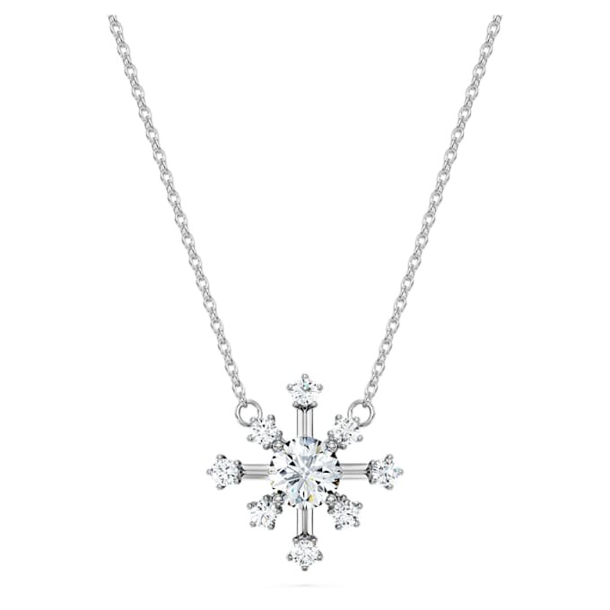 Galaxy-vedhæng med laboratoriefremstillede diamanter, 0,5 ct i alt, rund form, 14K hvidguld Galaxy-vedhæng med laboratoriefremstillede diamanter, 0,5 ct i alt, rund form, 14K hvidguld