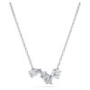 Galaxy-vedhæng med laboratoriefremstillede diamanter, 0,82 ct i alt, blandede former, sterlingsølv Galaxy-vedhæng med laboratoriefremstillede diamanter, 0,82 ct i alt, blandede former, sterlingsølv