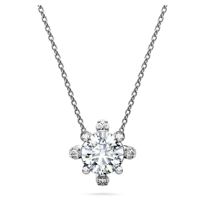 Galaxy-vedhæng med laboratoriefremstillede diamanter, 1,05 ct i alt, rund form, 14K hvidguld Galaxy-vedhæng med laboratoriefremstillede diamanter, 1,05 ct i alt, rund form, 14K hvidguld