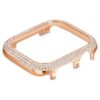 Glitrende urkasse til Apple Watch® Series 4 & 5, 40 mm, rosaguldfarvet Glitrende urkasse til Apple Watch® Series 4 & 5, 40 mm, rosaguldfarvet