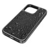 High Smartphone-etui med flade krystaller, iPhone® 15 Pro, sort High Smartphone-etui med flade krystaller, iPhone® 15 Pro, sort