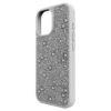 High Smartphone-etui med flade krystaller, iPhone® 17, sølvfarvet