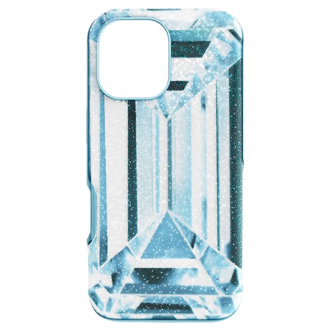 High Smartphone-etui med krystal-effekt, iPhone® 17, blå High Smartphone-etui med krystal-effekt, iPhone® 17, blå