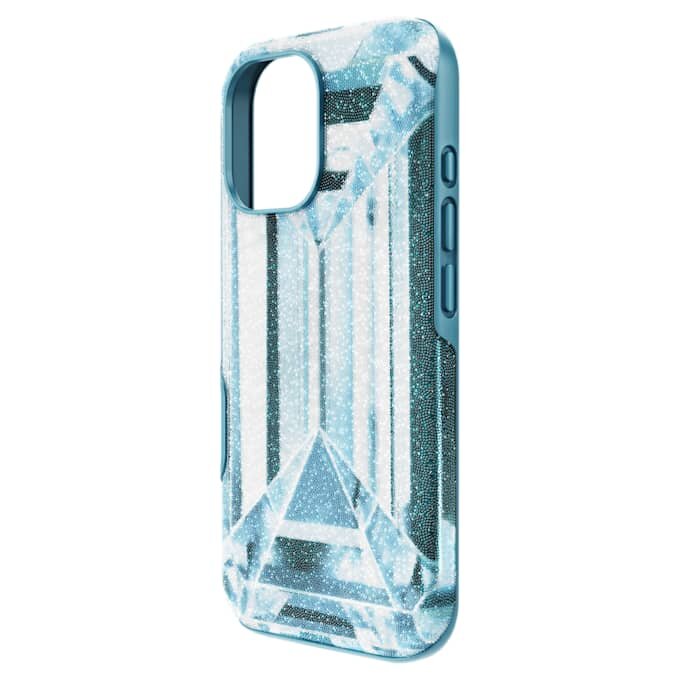 High Smartphone-etui med krystal-effekt, iPhone® 17, blå High Smartphone-etui med krystal-effekt, iPhone® 17, blå