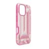High Smartphone-etui med krystalprint-motiv, iPhone® 16, lyserød