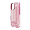 High Smartphone-etui med krystalprint-motiv, iPhone® 16, lyserød