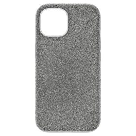 High Smartphone-etui til iPhone® 15, sølvfarvet