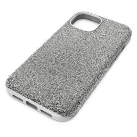 High Smartphone-etui til iPhone® 15, sølvfarvet