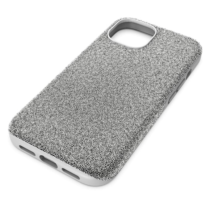 High Smartphone-etui til iPhone® 15, sølvfarvet High Smartphone-etui til iPhone® 15, sølvfarvet