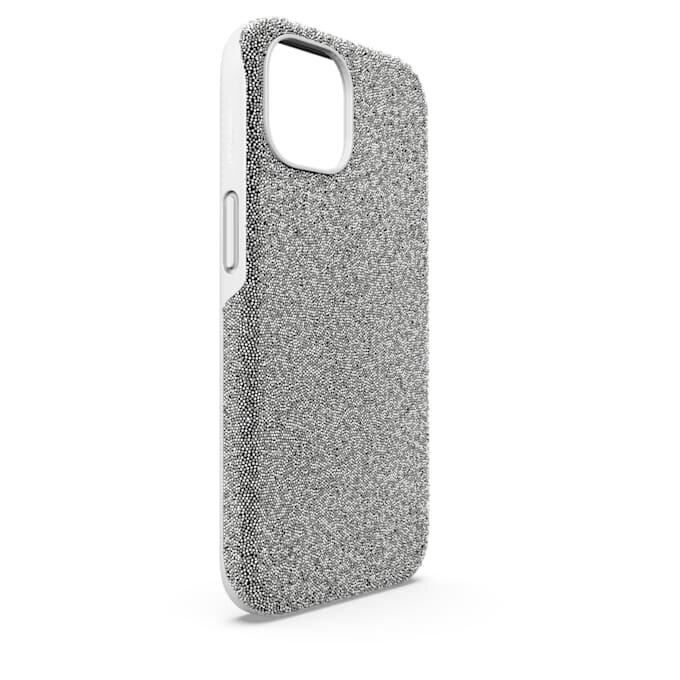 High Smartphone-etui til iPhone® 15, sølvfarvet High Smartphone-etui til iPhone® 15, sølvfarvet