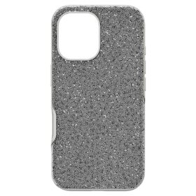 High Smartphone-etui til iPhone® 16, sølvfarvet