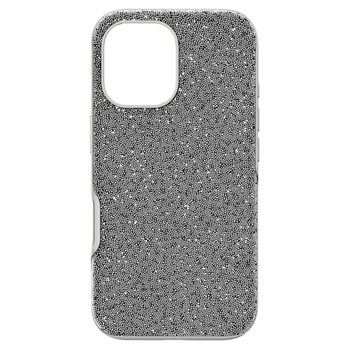 High Smartphone-etui til iPhone® 16, sølvfarvet High Smartphone-etui til iPhone® 16, sølvfarvet