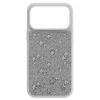 Høj smartphone-etui med flade krystaller, iPhone® 17 Pro Max, sølvfarvet Høj smartphone-etui med flade krystaller, iPhone® 17 Pro Max, sølvfarvet