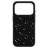 Høj smartphone-etui med flade krystaller, iPhone® 17 Pro, sort Høj smartphone-etui med flade krystaller, iPhone® 17 Pro, sort