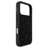 Høj smartphone-etui med flade krystaller, iPhone® 17 Pro, sort Høj smartphone-etui med flade krystaller, iPhone® 17 Pro, sort