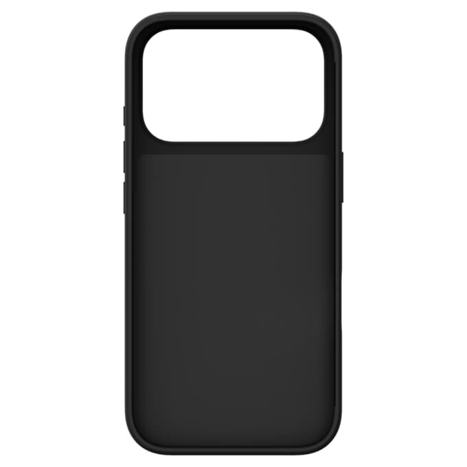 Høj smartphone-etui med flade krystaller, iPhone® 17 Pro, sort Høj smartphone-etui med flade krystaller, iPhone® 17 Pro, sort