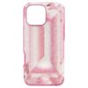 Høj smartphone-etui med krystalprint-motiv, iPhone® 16 Pro Max, lyserød