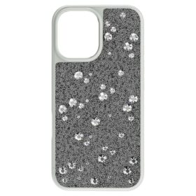 Høj smartphone-etui med spredt design, iPhone® 16, sølvfarvet