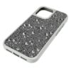 Høj smartphone-etui med spredt design, iPhone® 16, sølvfarvet