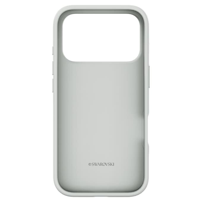 Høj smartphone-etui til iPhone® 17 Pro, sølvfarvet Høj smartphone-etui til iPhone® 17 Pro, sølvfarvet