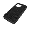 Højt smartphone-cover med flade krystaller, iPhone® 17, sort Højt smartphone-cover med flade krystaller, iPhone® 17, sort