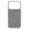 Højt smartphone-etui med flade krystaller, iPhone® 17 Pro, sølvfarvet Højt smartphone-etui med flade krystaller, iPhone® 17 Pro, sølvfarvet