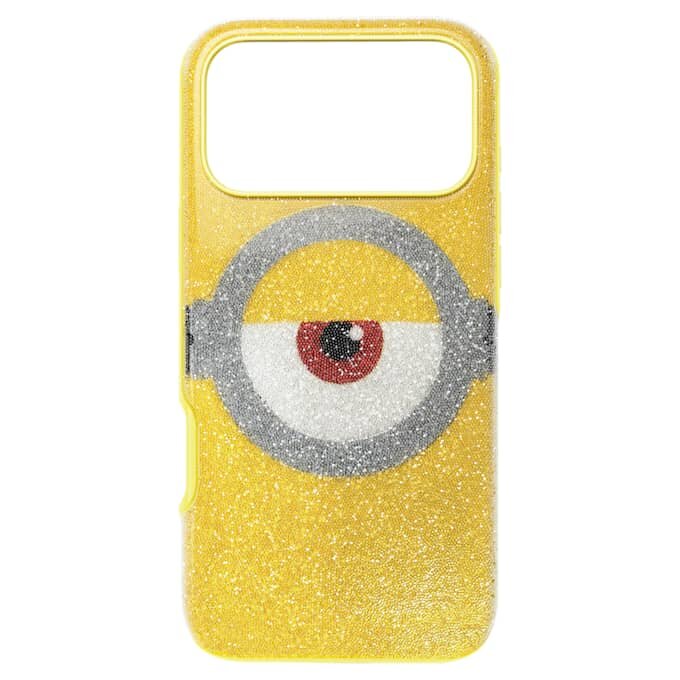 Højt smartphone-etui med Minions, iPhone® 17 Pro Max, gul Højt smartphone-etui med Minions, iPhone® 17 Pro Max, gul