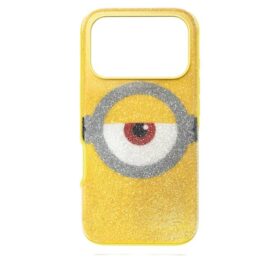 Højt smartphone-etui med Minions-motiv, iPhone® 17 Pro, gul