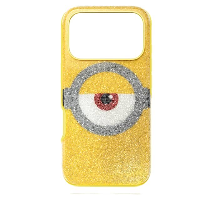Højt smartphone-etui med Minions-motiv, iPhone® 17 Pro, gul Højt smartphone-etui med Minions-motiv, iPhone® 17 Pro, gul