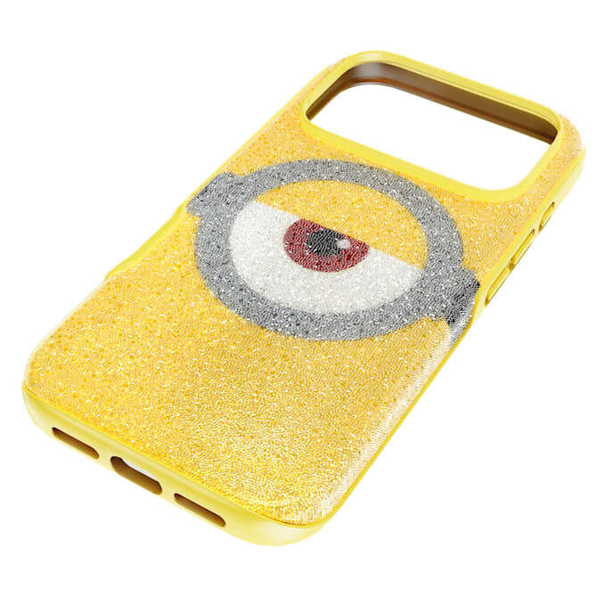 Højt smartphone-etui med Minions-motiv, iPhone® 17 Pro, gul Højt smartphone-etui med Minions-motiv, iPhone® 17 Pro, gul