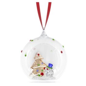Holiday Cheers-træ- og snemandskuglepynt