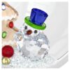 Holiday Cheers-træ- og snemandskuglepynt Holiday Cheers-træ- og snemandskuglepynt