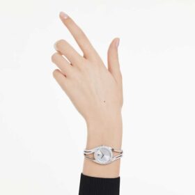 Hyperbola armbåndsur, fremstillet i Schweiz, metalarmbånd, blå, rustfrit stål