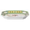 Idyllia-bakke i porcelæn, krystalprint-motiv, fluesnapper, stor, flerfarvet Idyllia-bakke i porcelæn, krystalprint-motiv, fluesnapper, stor, flerfarvet