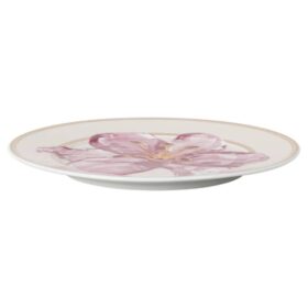 Idyllia brødtallerken i porcelæn, krystalprint-motiv, lilje, lilla Idyllia brødtallerken i porcelæn, krystalprint-motiv, lilje, lilla