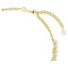 Idyllia-choker med oval slibning, hvid, guldbelagt Idyllia-choker med oval slibning, hvid, guldbelagt