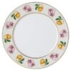 Idyllia desserttallerken i porcelæn, krystalprint-motiv, Lily Citron, flerfarvet Idyllia desserttallerken i porcelæn, krystalprint-motiv, Lily Citron, flerfarvet