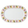 Idyllia-fad i porcelæn, krystalprint-motiv, Lily Citron, lille, flerfarvet Idyllia-fad i porcelæn, krystalprint-motiv, Lily Citron, lille, flerfarvet