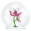 Idyllia-glaskugle med bi og blomster Idyllia-glaskugle med bi og blomster