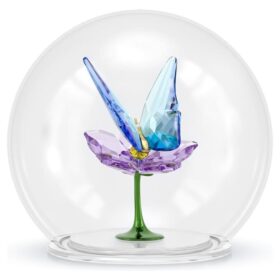 Idyllia Glaskugle med sommerfugl og blomst