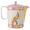 Idyllia kaffekande i porcelæn, krystalprint-motiv, fugl, flerfarvet Idyllia kaffekande i porcelæn, krystalprint-motiv, fugl, flerfarvet