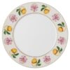 Idyllia middagstallerken i porcelæn, krystalprint-motiv, Lily Citron, flerfarvet Idyllia middagstallerken i porcelæn, krystalprint-motiv, Lily Citron, flerfarvet