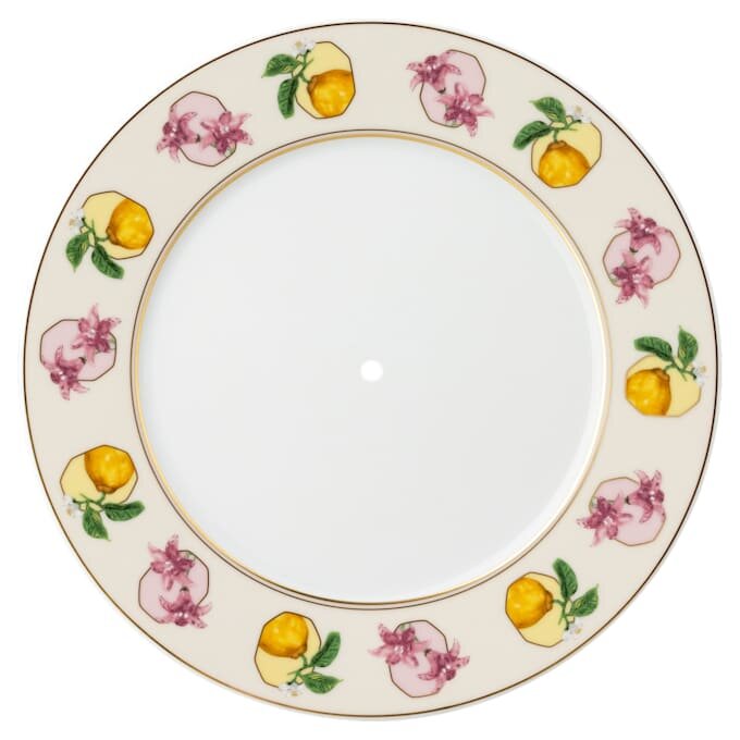 Idyllia éTagèRe-porcelæn, krystalprint-motiv, flerfarvet Idyllia éTagèRe-porcelæn, krystalprint-motiv, flerfarvet