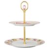 Idyllia éTagèRe-porcelæn, krystalprint-motiv, Lily Citron, lille, flerfarvet Idyllia éTagèRe-porcelæn, krystalprint-motiv, Lily Citron, lille, flerfarvet