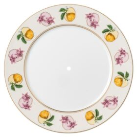 Idyllia éTagèRe-porcelæn, krystalprint-motiv, Lily Citron, lille, flerfarvet